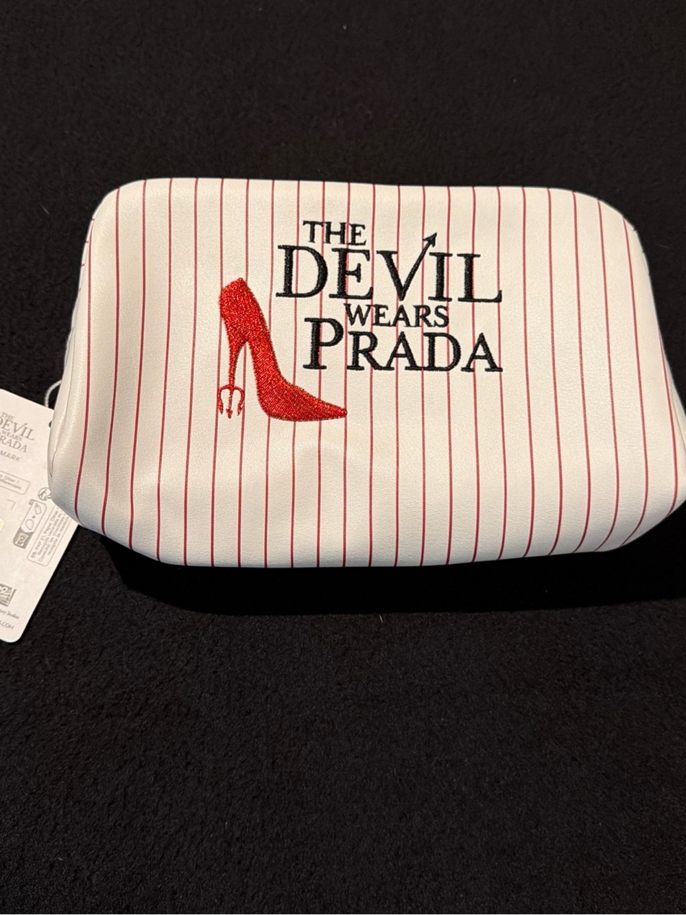 The Devil Wears Prada Movie Make-Up Toiletries Bag Case NWT